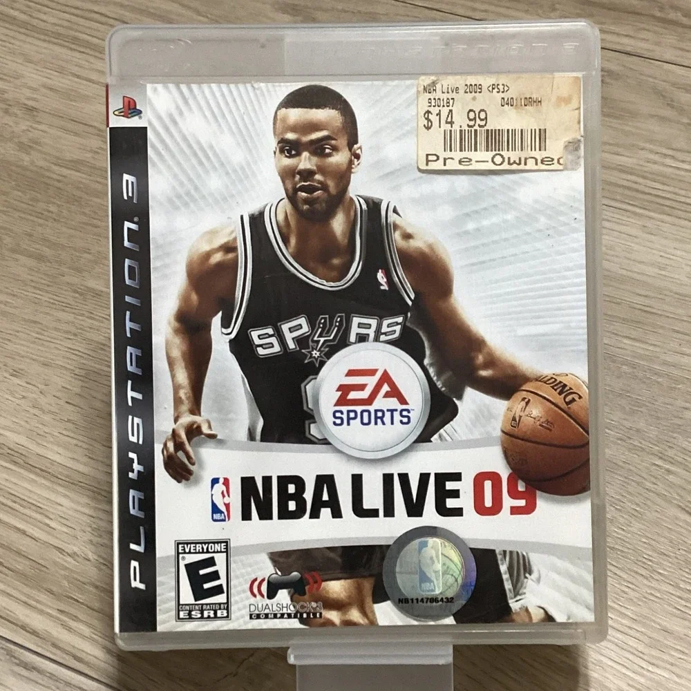 NBA Live 09 Sony PlayStation 3 PS3 Video‎ Game Complete Disc Case Manual